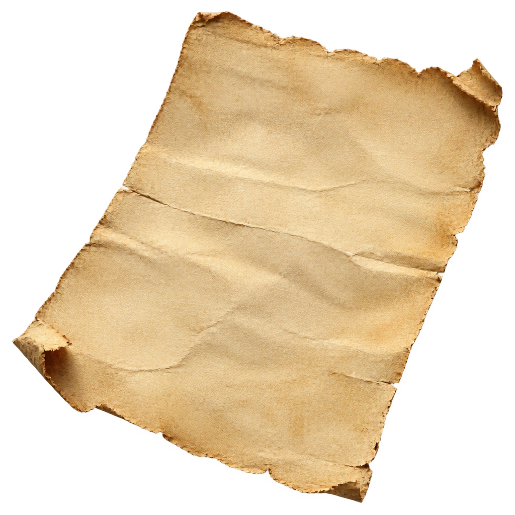 Torn Parchment Paper (Fibrous Edges) Clipart — Free Transparent PNG ...