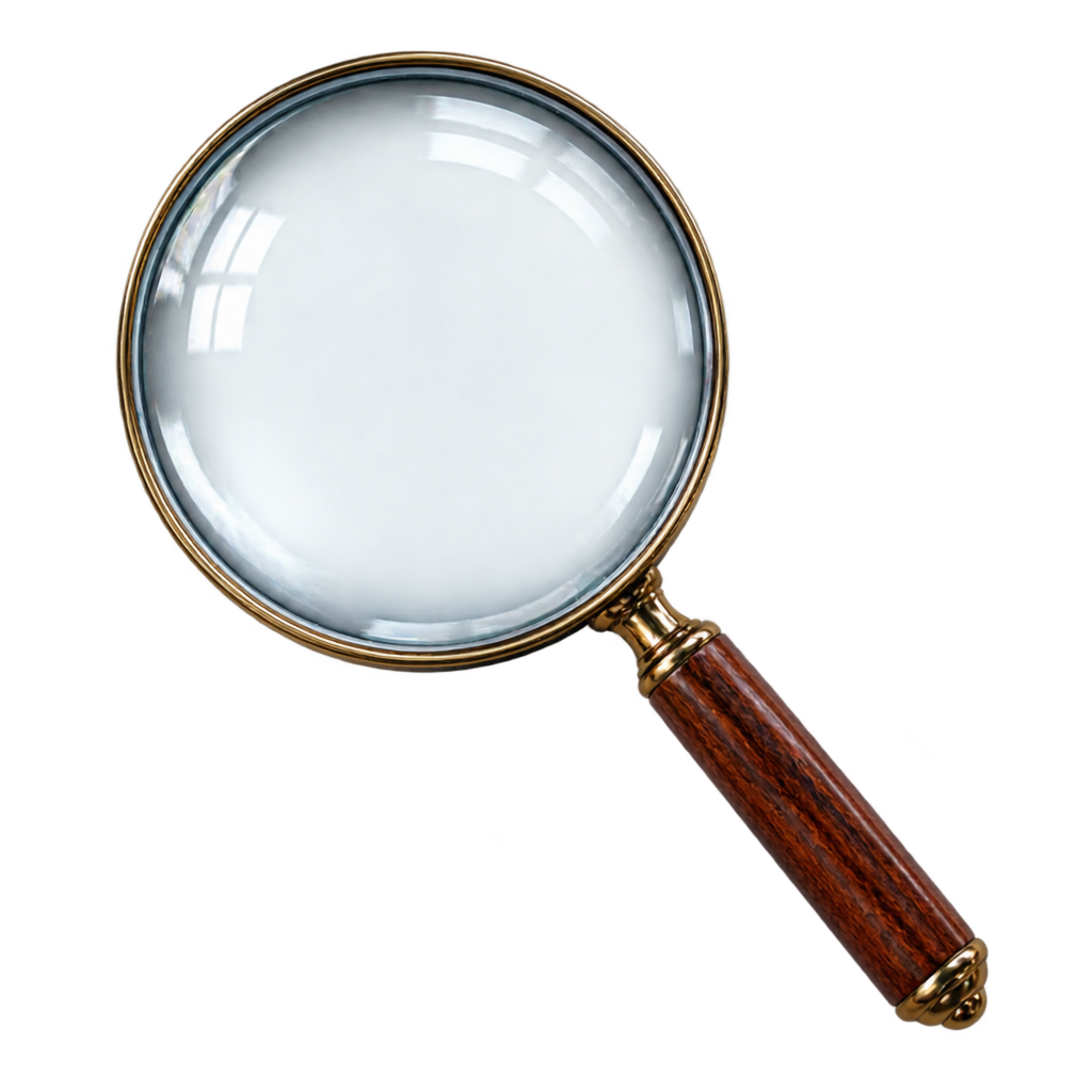 Magnifying Glass Brass Clipart — Free Transparent PNG | InfyPNG