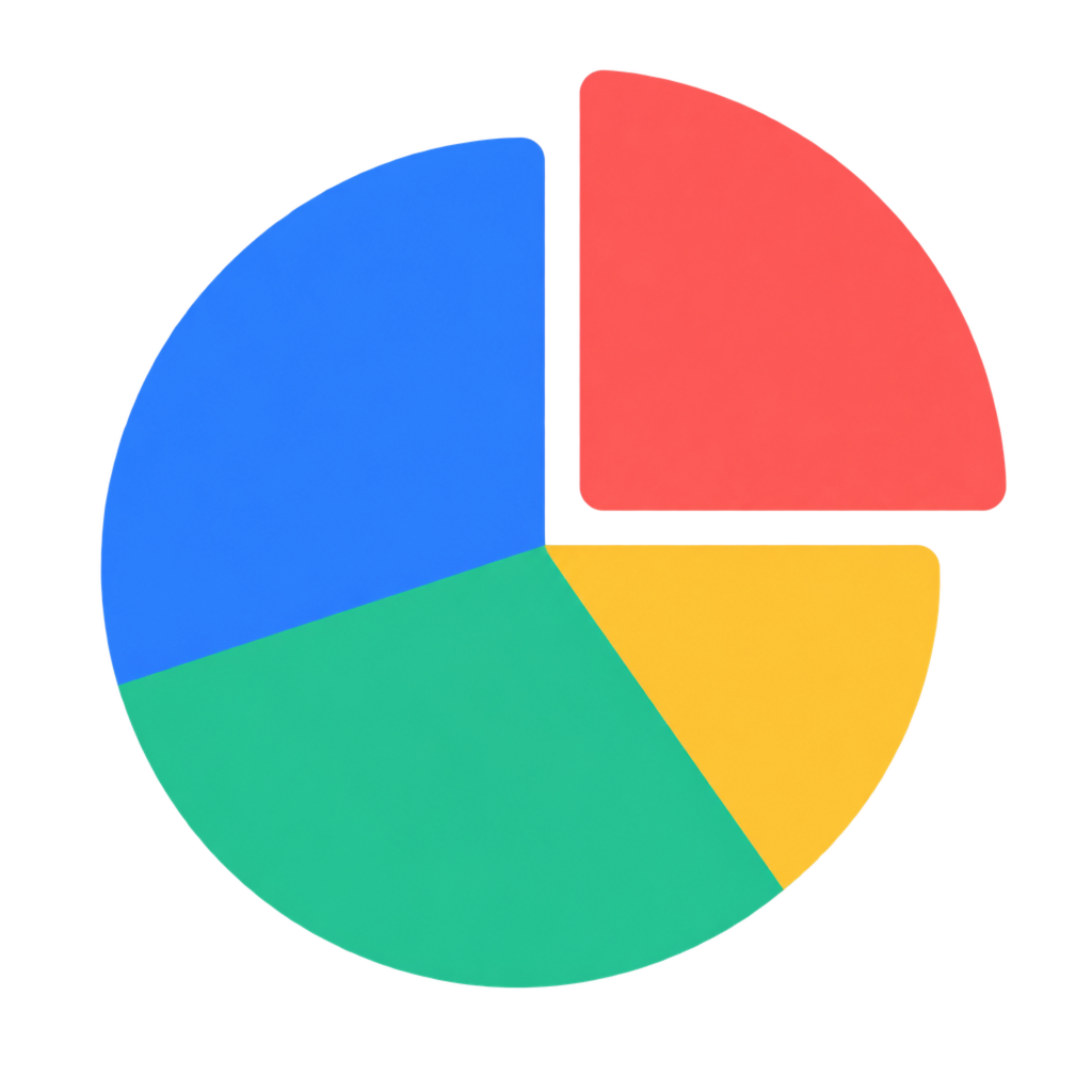 3D Pie Chart (Data Visualization) Clipart — Free Transparent PNG | InfyPNG