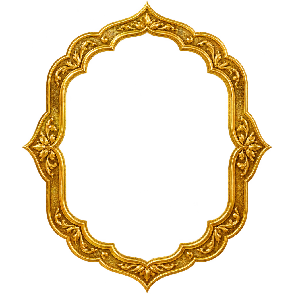 Round Gold Frame Clipart — Free Transparent PNG | InfyPNG