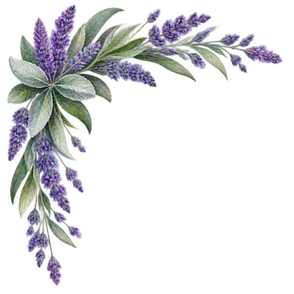 Lavender Bouquet (Botanical Sprig) Clipart — Free Transparent PNG | InfyPNG