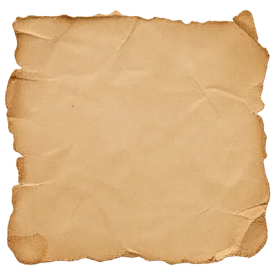 Torn Parchment Paper (Fibrous Edges) Clipart — Free Transparent PNG ...