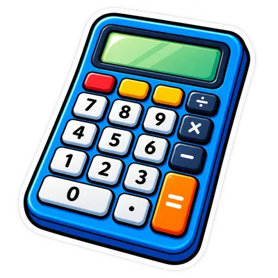 Blue Calculator (Number Keypad) Clipart — Free Transparent PNG | InfyPNG
