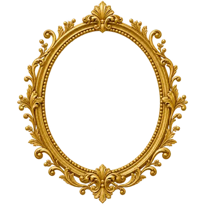 Gold Arched Frame (Decorative Border) Clipart — Free Transparent PNG ...