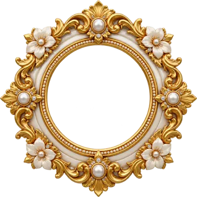 Gold Arched Frame (Decorative Border) Clipart — Free Transparent PNG ...
