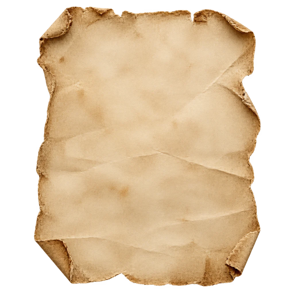 Torn Parchment Paper (Fibrous Edges) Clipart — Free Transparent PNG ...