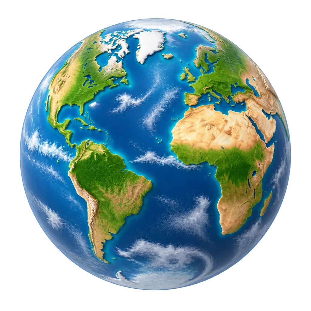 Earth Globe 3D (Isometric) Clipart — Free Transparent PNG | InfyPNG