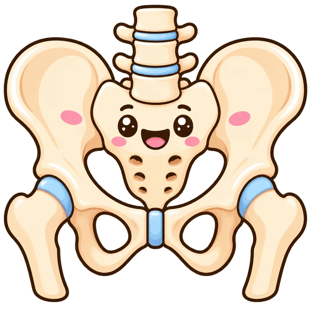 Kawaii Pelvis Clipart — Free Transparent PNG | InfyPNG